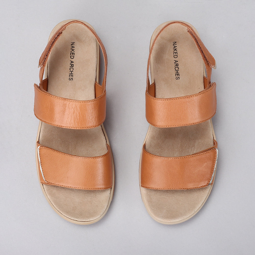 NAKED ARCHES HANZA TAN / SOFT GOLD