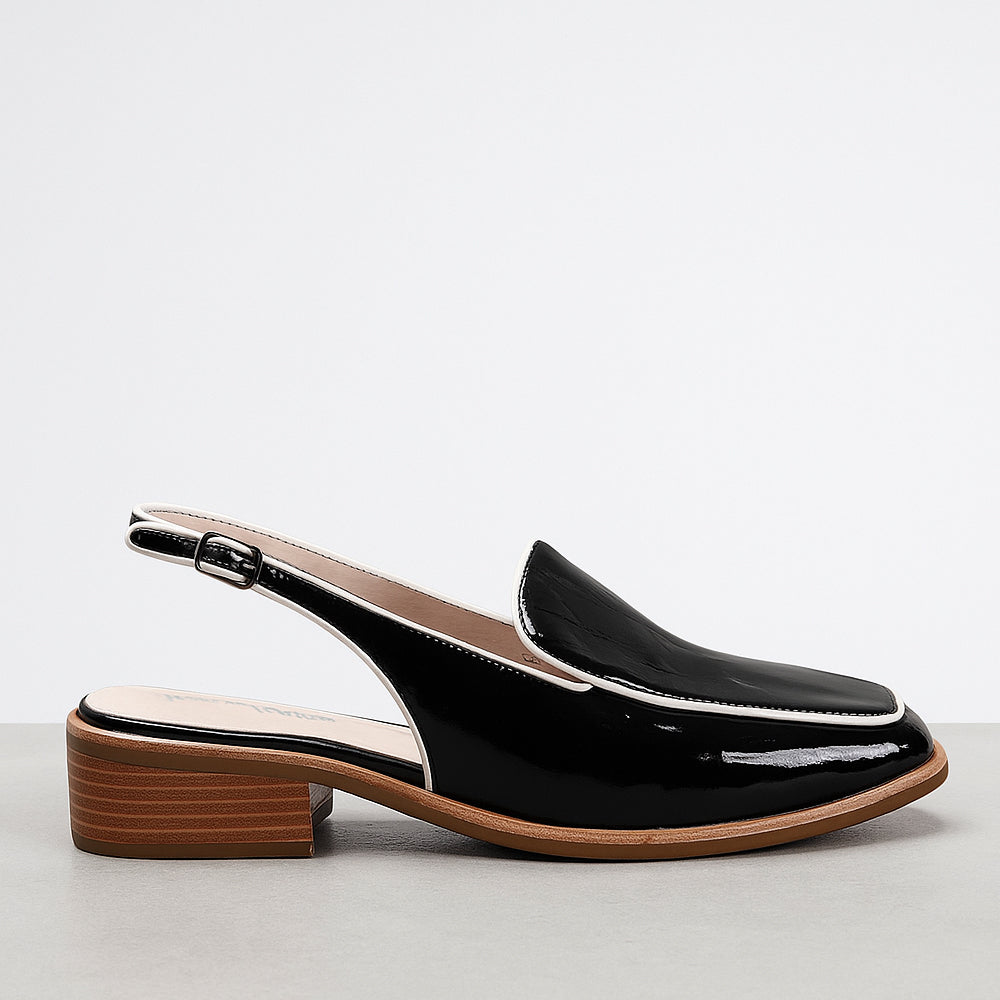LE SANSA DANTER BLACK PATENT