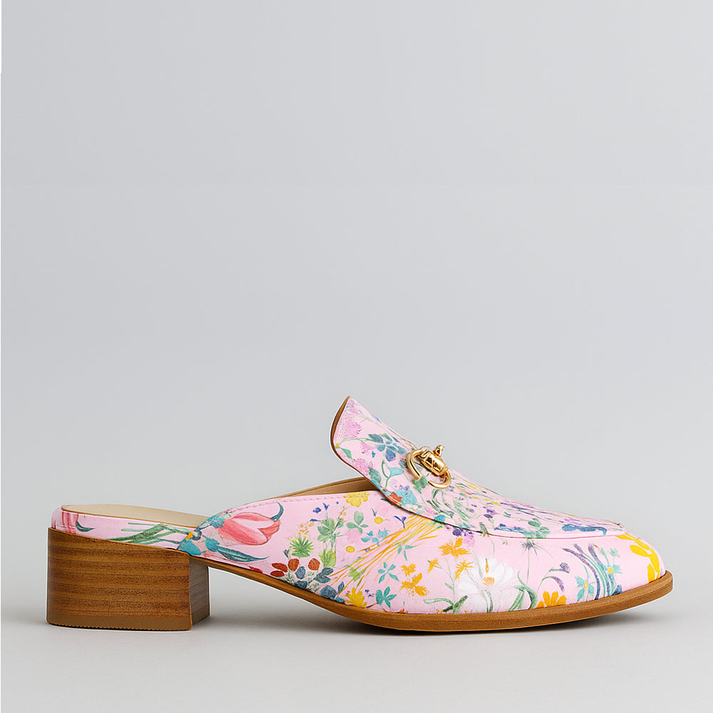 LESANSA DELL PINK FLORAL Women Slip-ons - Zeke Collection NZ