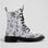 LE SANSA depth grey floral boots with stylish design and floral pattern, perfect for casual or outdoor wear.