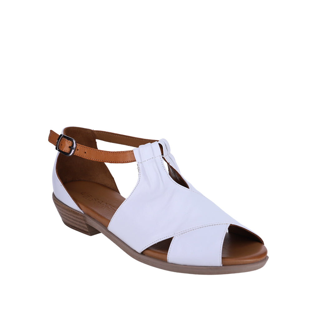 LESANSA DIGBY WHITE TAN - Zeke Collection