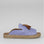 LE SANSA Dolonda lavender slip-ons with a comfortable design and soft fabric, ideal for casual wear.