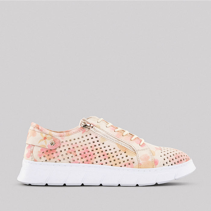 CABELLO EG172 Marigold sneakers with vibrant yellow-orange color and stylish design, featuring white sole and branded details.