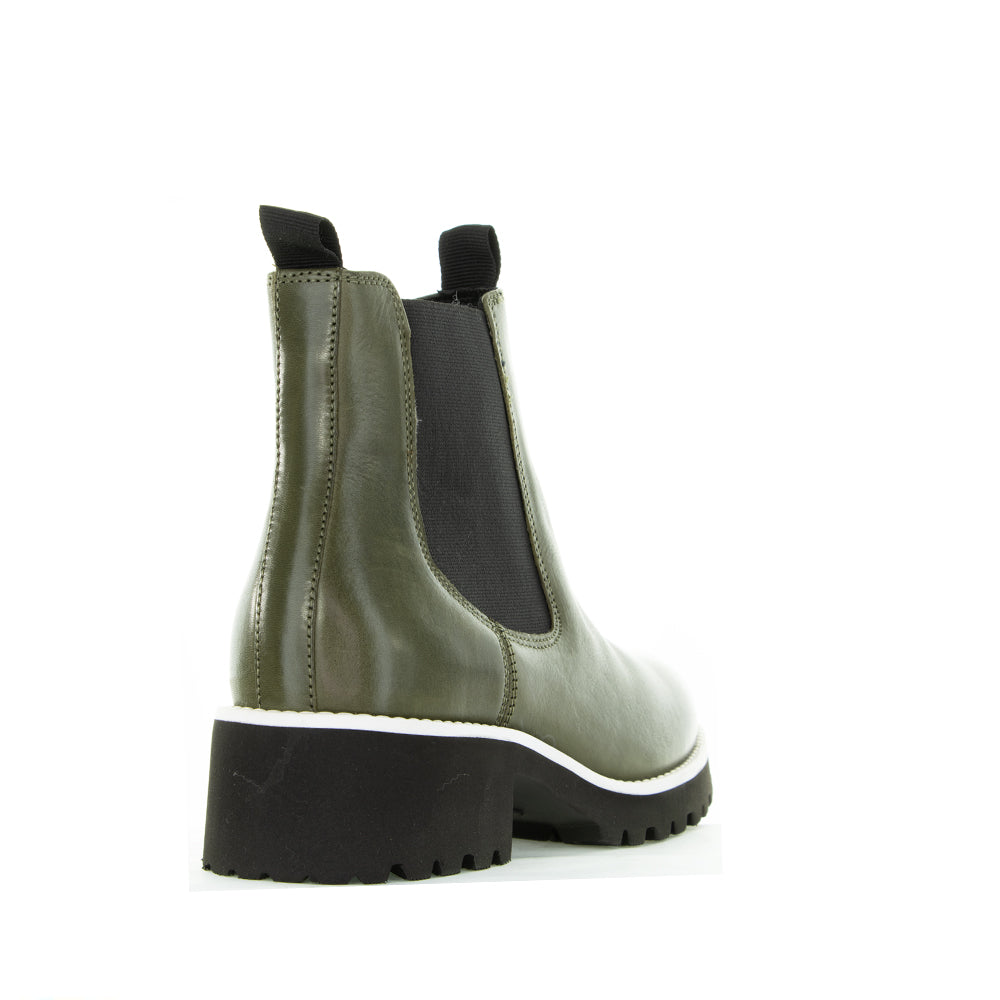 LESANSA ELBY OLIVE Women Boots - Zeke Collection NZ