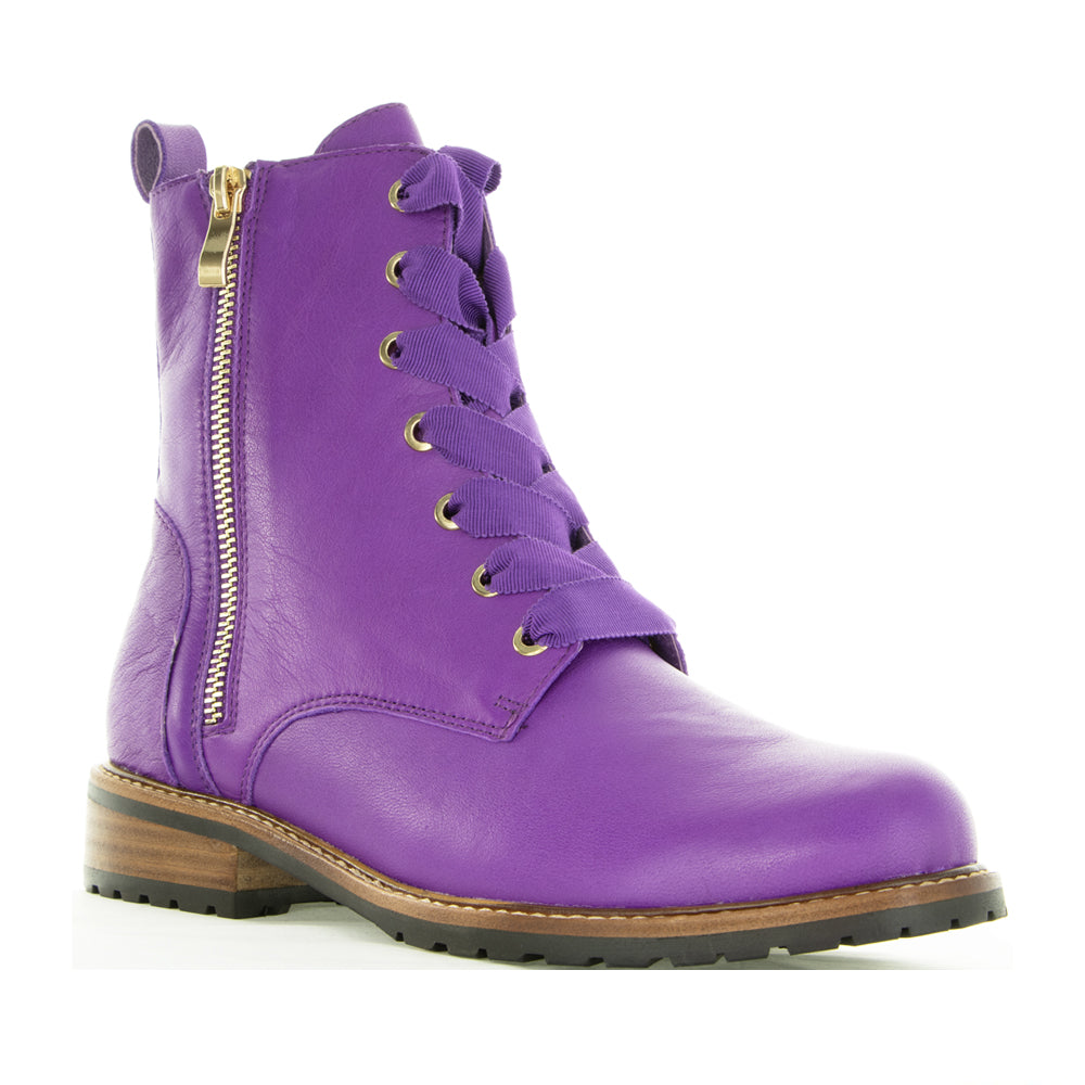 LESANSA FIN PURPLE Women Boots - Zeke Collection NZ