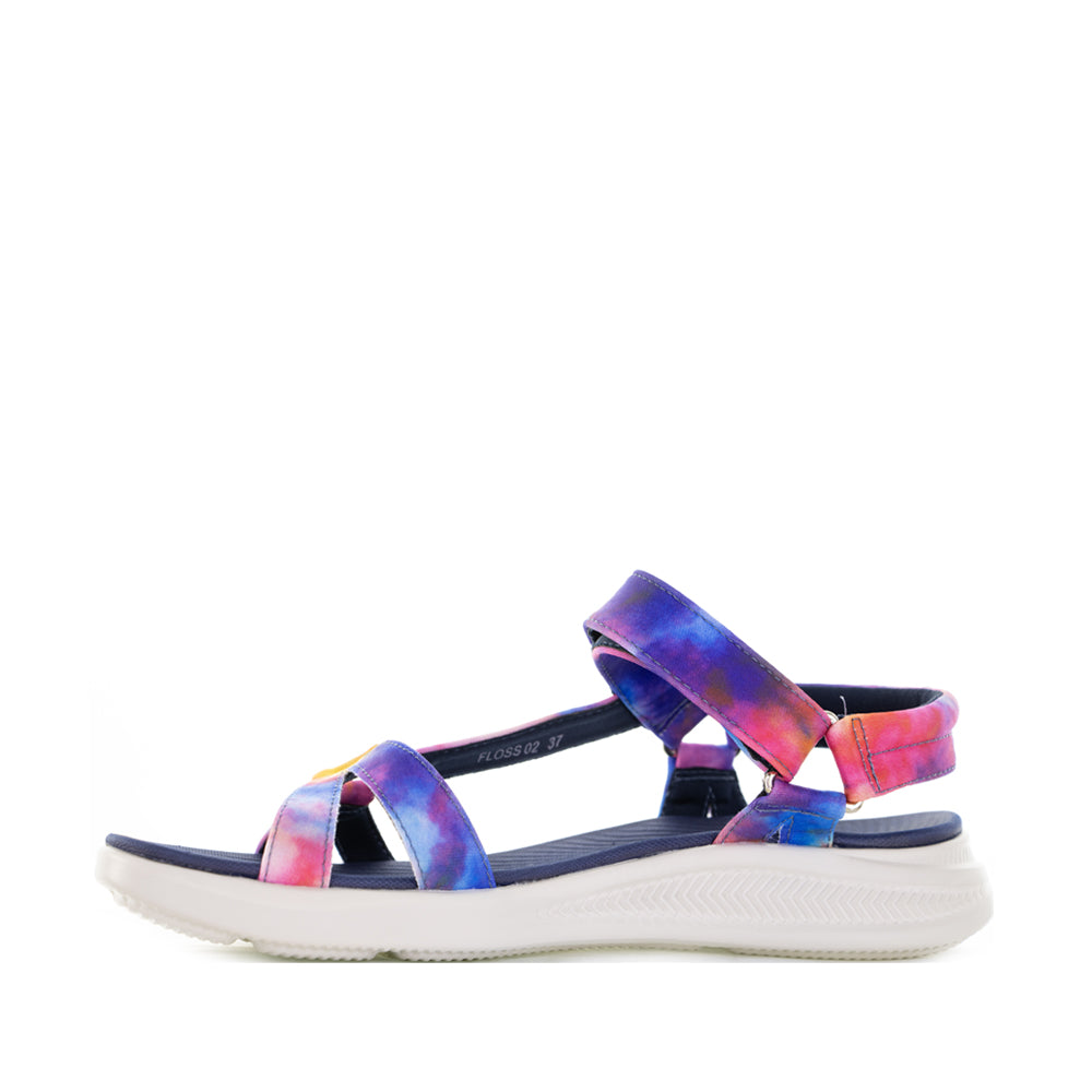 CC RESORTS FLOSS NAVY RAINBOW PRINT - Zeke Collection