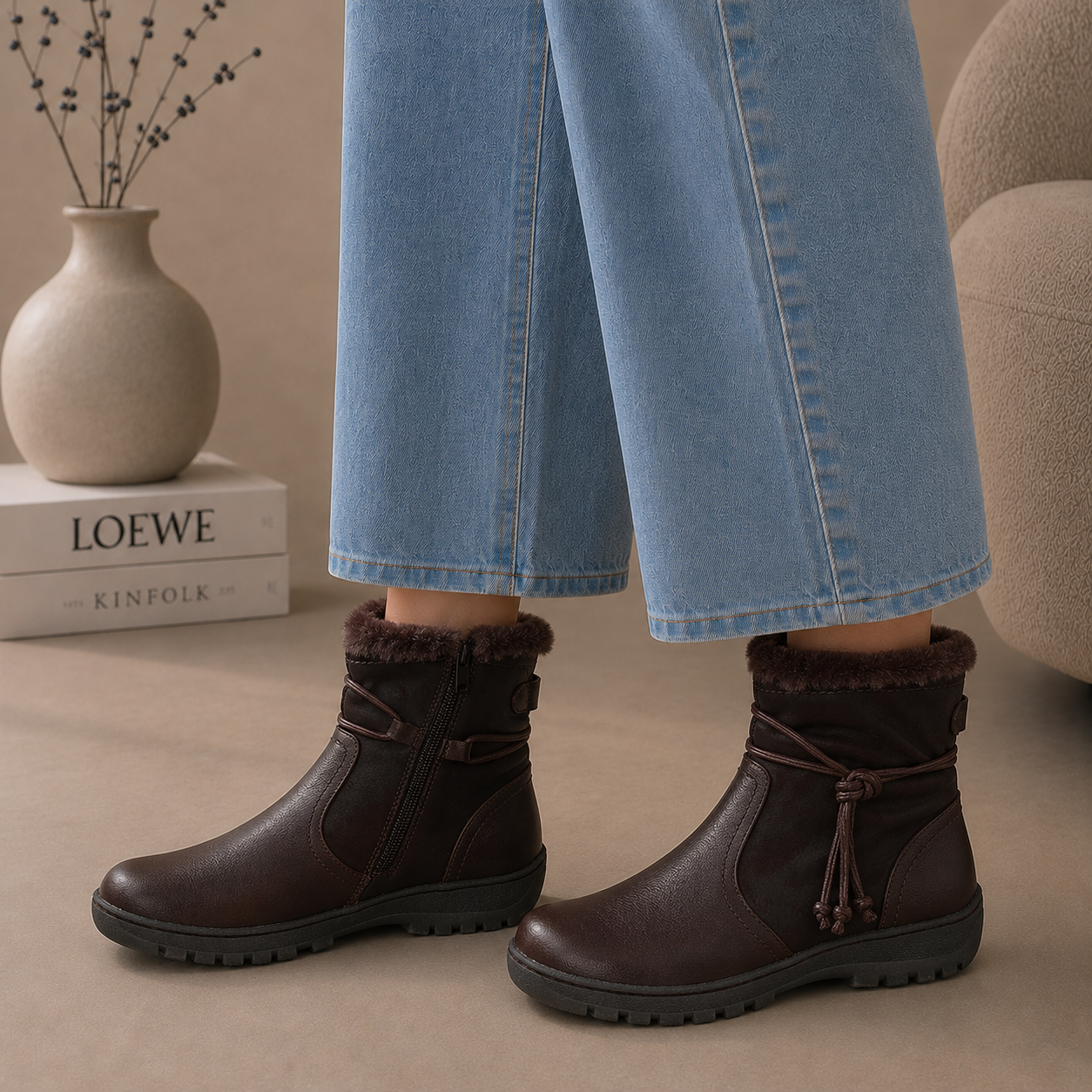 CC Resorts Gemma Chocolate boots featuring stylish design and comfortable fit, perfect for casual and outdoor wear.
