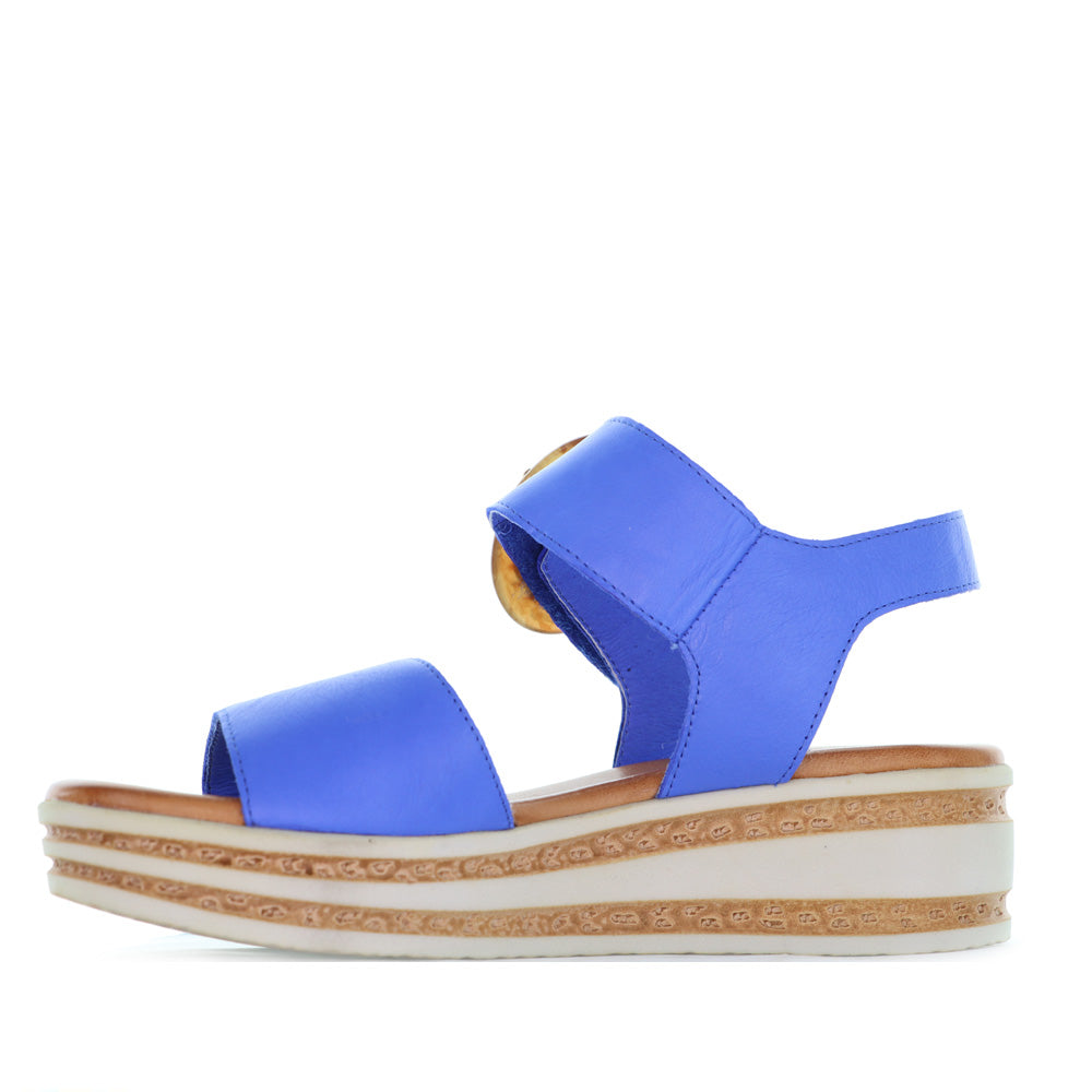 LE SANSA GUARD ROYAL BLUE Women Sandals - Zeke Collection NZ
