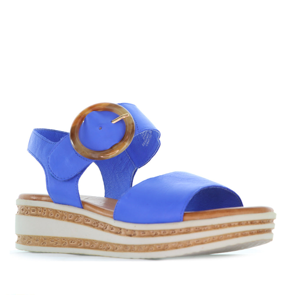LE SANSA GUARD ROYAL BLUE Women Sandals - Zeke Collection NZ
