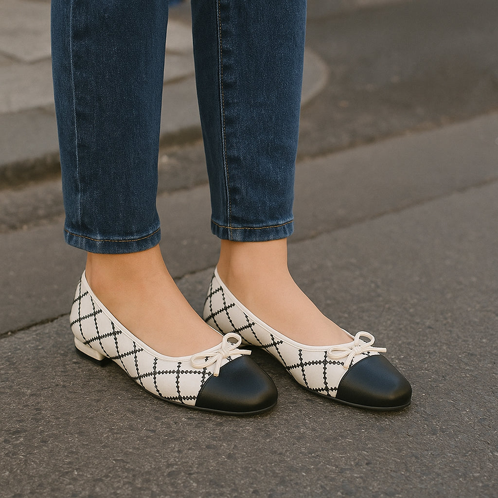 LE SANSA HARY BONE Women Belle Flats - Zeke Collection NZ
