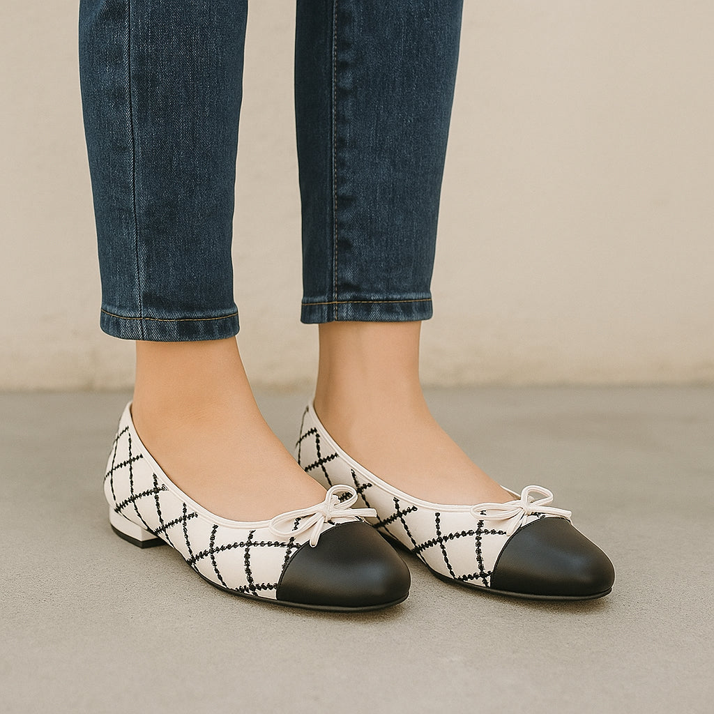 LE SANSA HARY BONE Women Belle Flats - Zeke Collection NZ