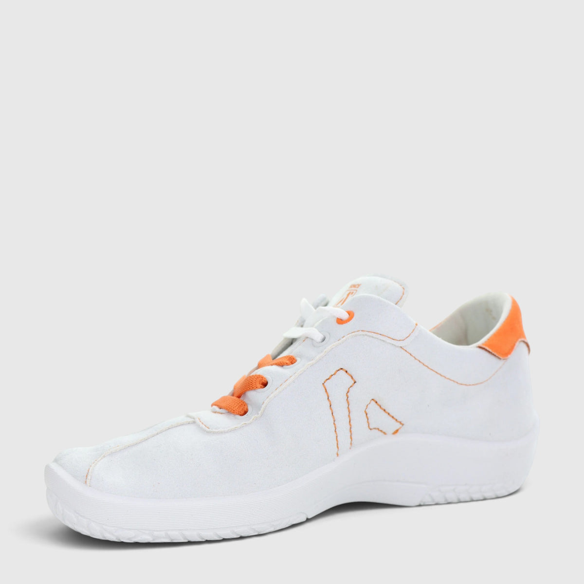 Arcopedico Diamond Luna/Pumpkin sneakers with stylish design and comfortable fit, featuring orange and black color details.
