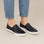 LE SANSA IVANA BLACK Women Loafers - Zeke Collection NZ