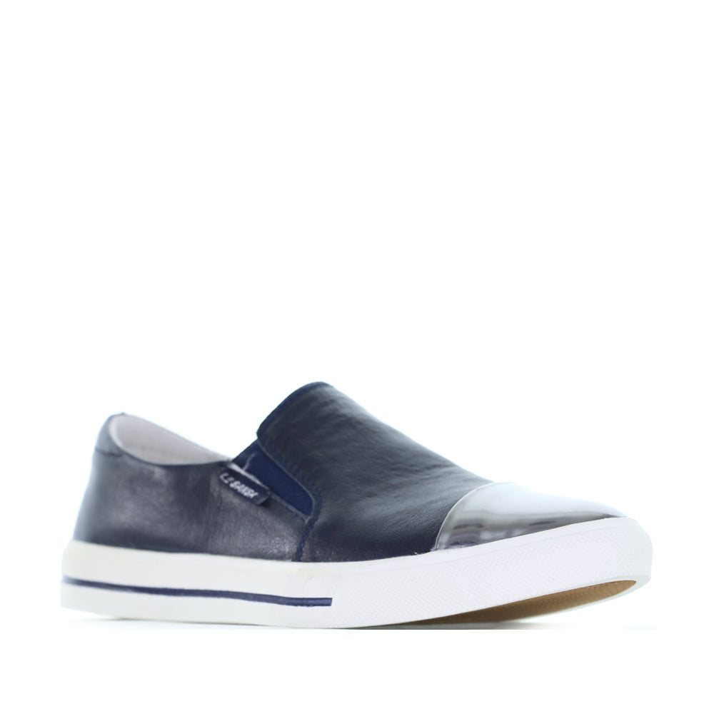 LE SANSA IVANA NAVY Women Loafers - Zeke Collection NZ