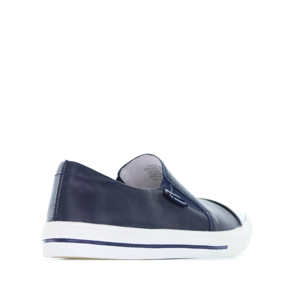LE SANSA IVANA NAVY Women Loafers - Zeke Collection NZ