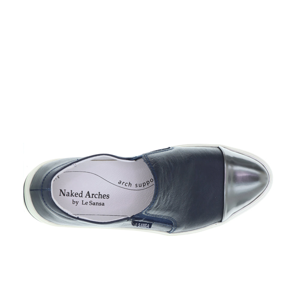 LE SANSA IVANA NAVY Women Loafers - Zeke Collection NZ