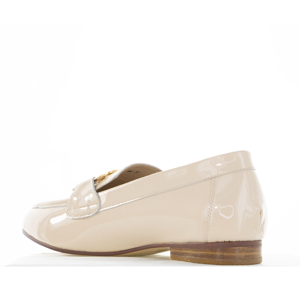 Naked Arches JAP NuDE patent loafers with sleek design and shiny finish, displayed on a neutral background.