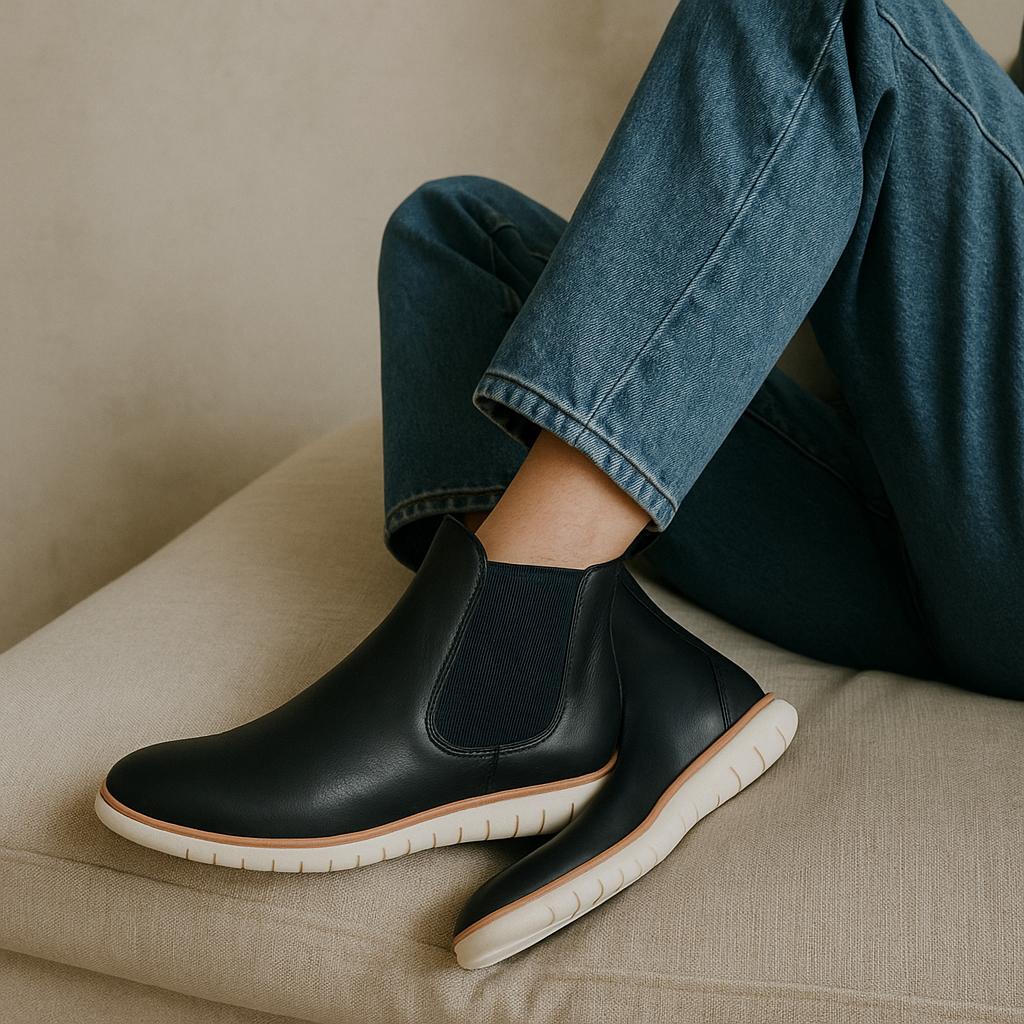 LE SANSA INDY NAVY Women Boots - Zeke Collection NZ