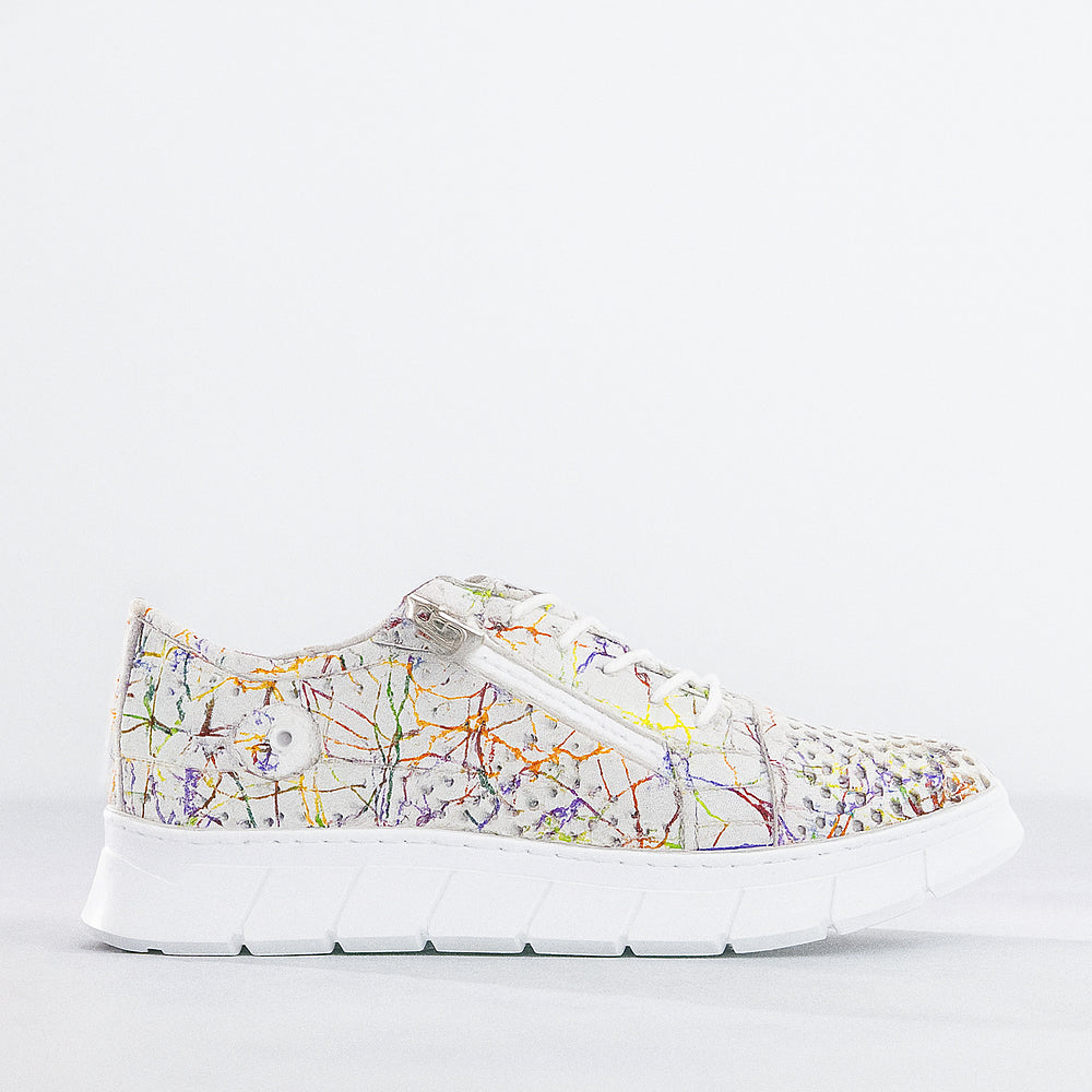 CABELLO EG172 WHITE LIGHTENING Women Sneakers - Zeke Collection NZ