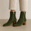 DJANGO & JULIETTE MOCKUP OLIVE SUDE Women Boots - Zeke Collection NZ