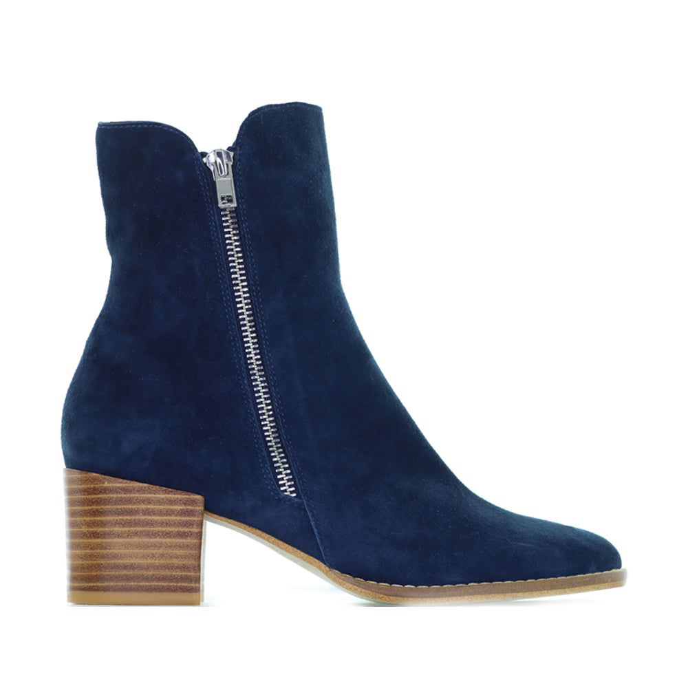 DJANGO &amp; JULIETTE MOCKUP MARINE SUDE Women Boots - Zeke Collection NZ