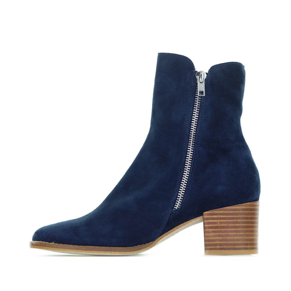 DJANGO &amp; JULIETTE MOCKUP MARINE SUDE Women Boots - Zeke Collection NZ