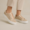 LESANSA QUINN TAUPE Women Sneakers - Zeke Collection NZ