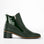Green LE SANSA Refine Bottle Boots with sleek design and durable material, perfect for stylish outdoor footwear.