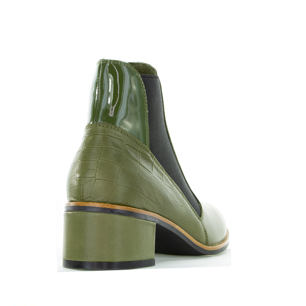 LESANSA REFRESH OLIVE Women Boots - Zeke Collection NZ