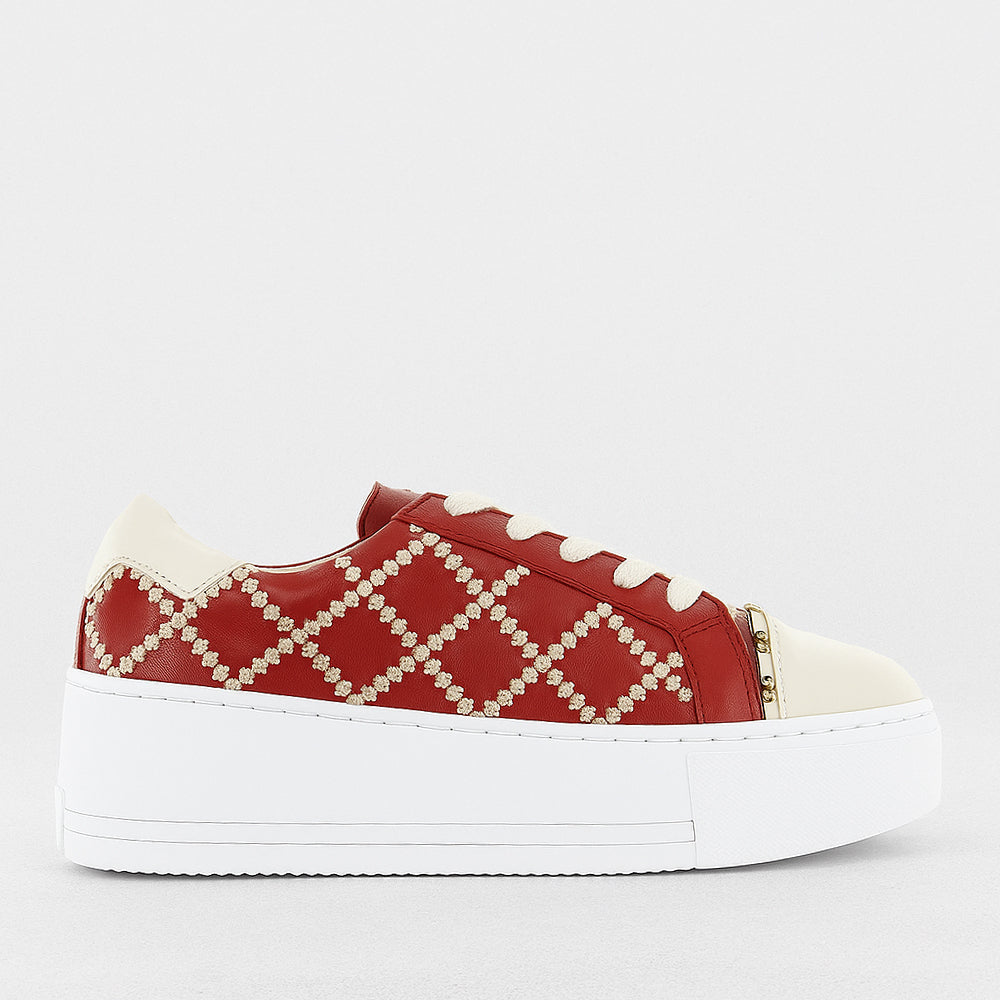 ALFIE &amp; EVIE FRANKIE CREAM ROSSO