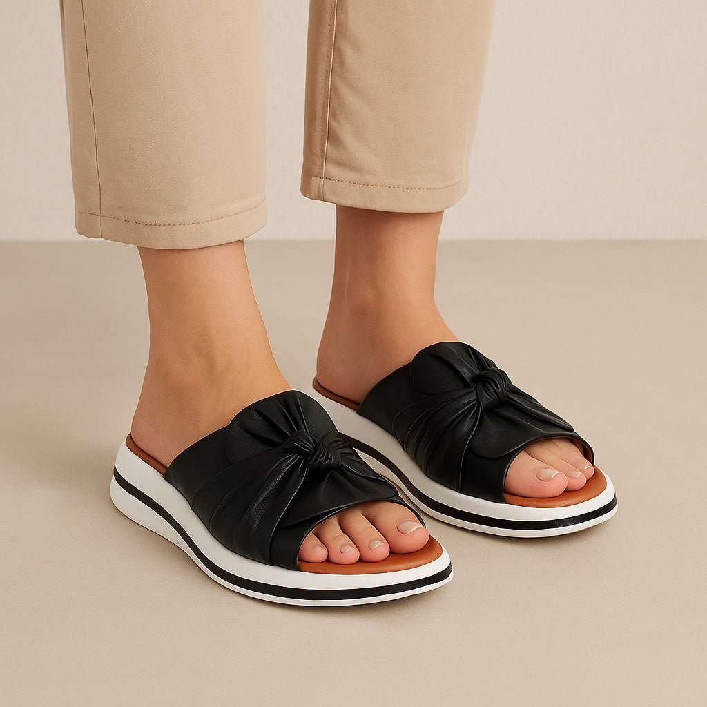 LE SANSA SALSA BLACK Women Slip-ons - Zeke Collection NZ