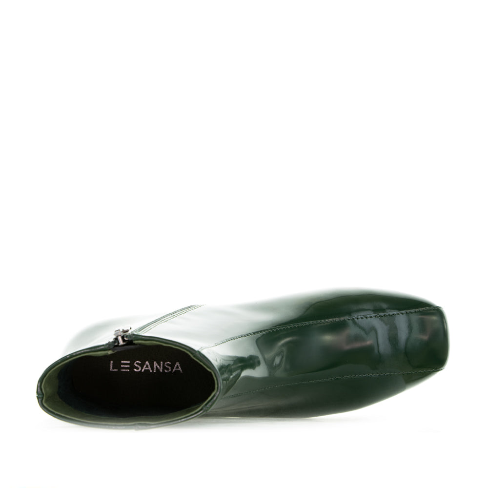 LE SANSA SASHA BOTTLE GREEN Women Boots - Zeke Collection NZ