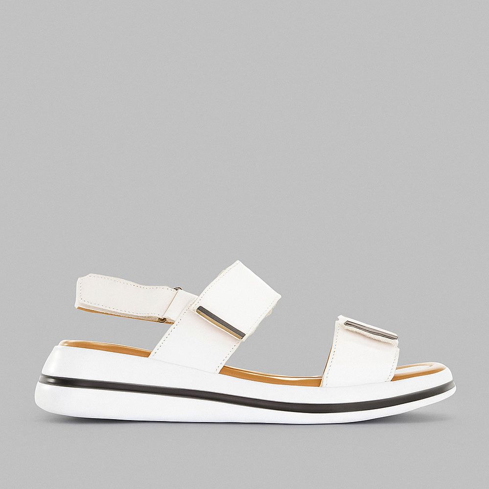 LE SANSA SIMA WHITE Women Sandals - Zeke Collection NZ