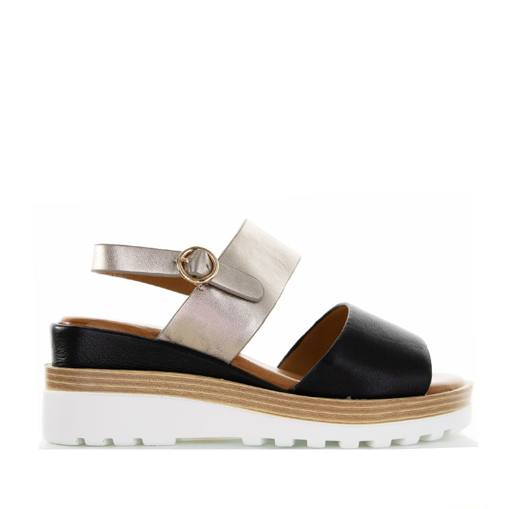LE SANSA TESS BLACK CHAMPAGNE - Zeke Collection
