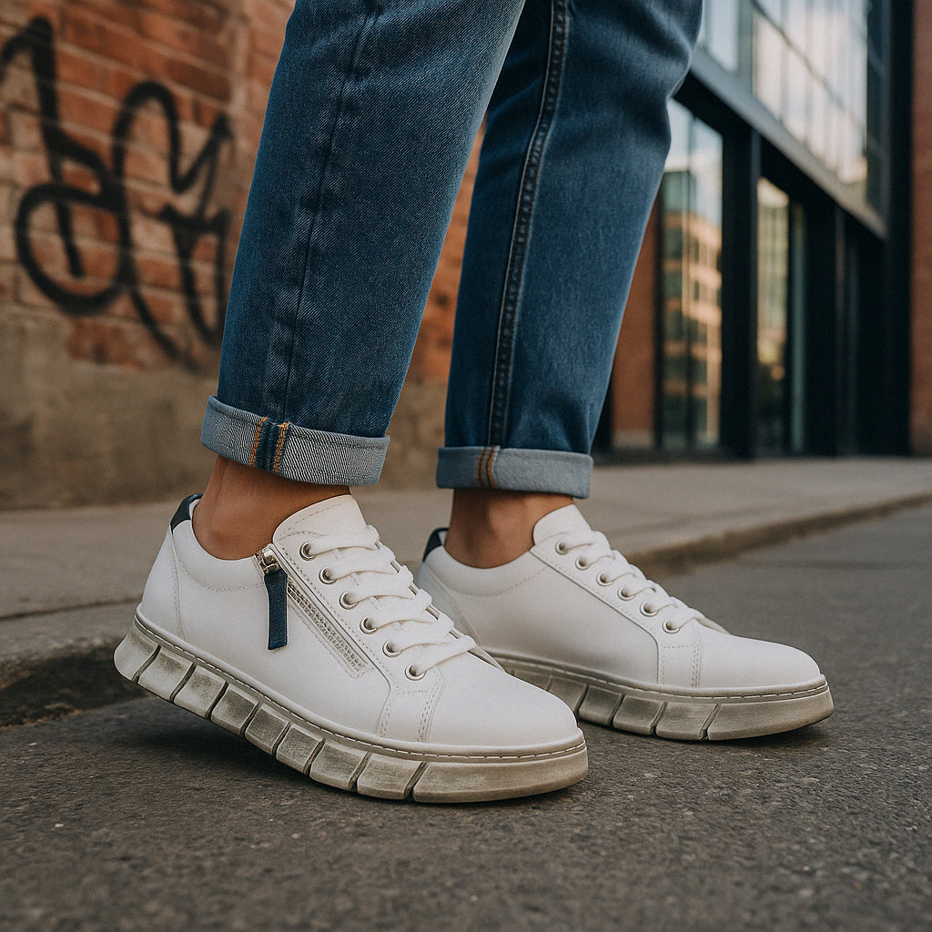 CABELLO UNISON WHITE Women Sneakers - Zeke Collection NZ