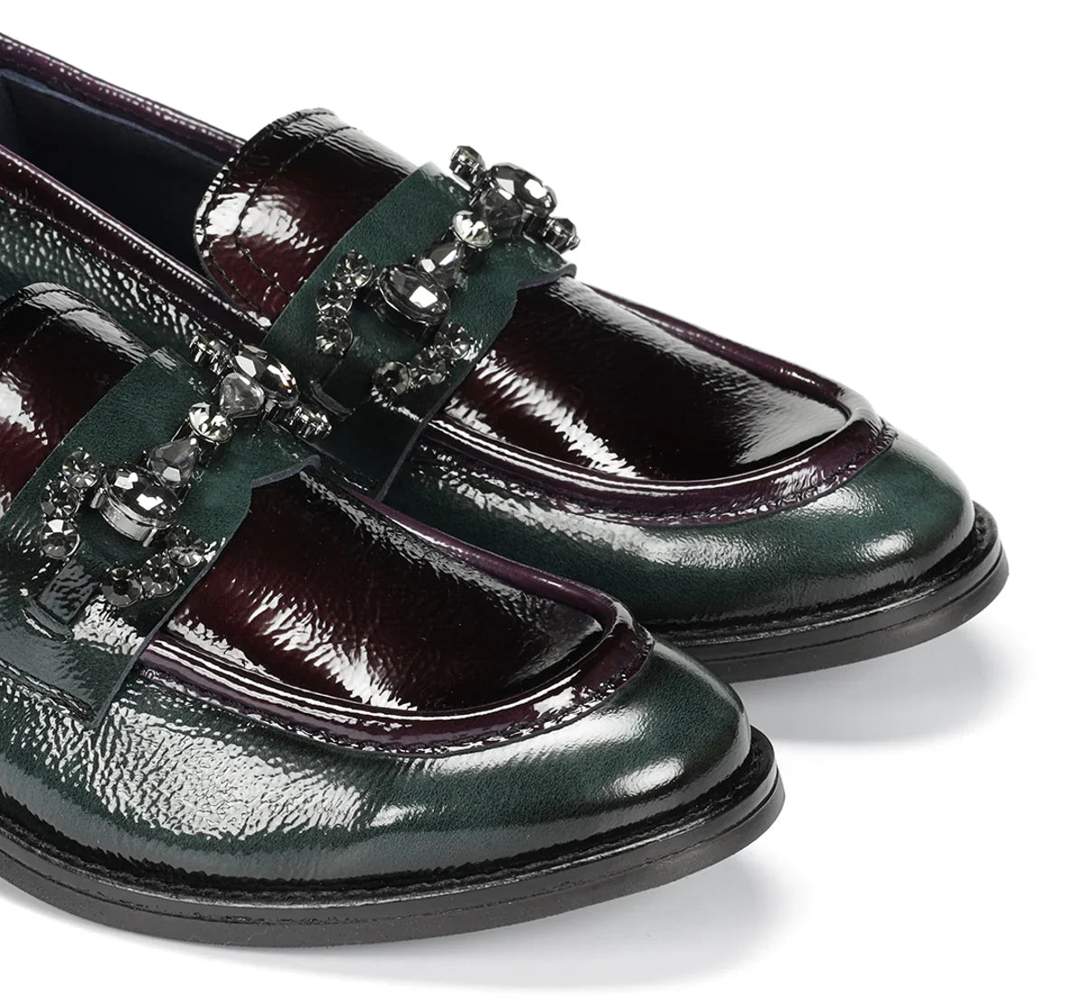 DORKING HARVARD BOTELLA PLUM - Women Loafers - Collective Shoes 