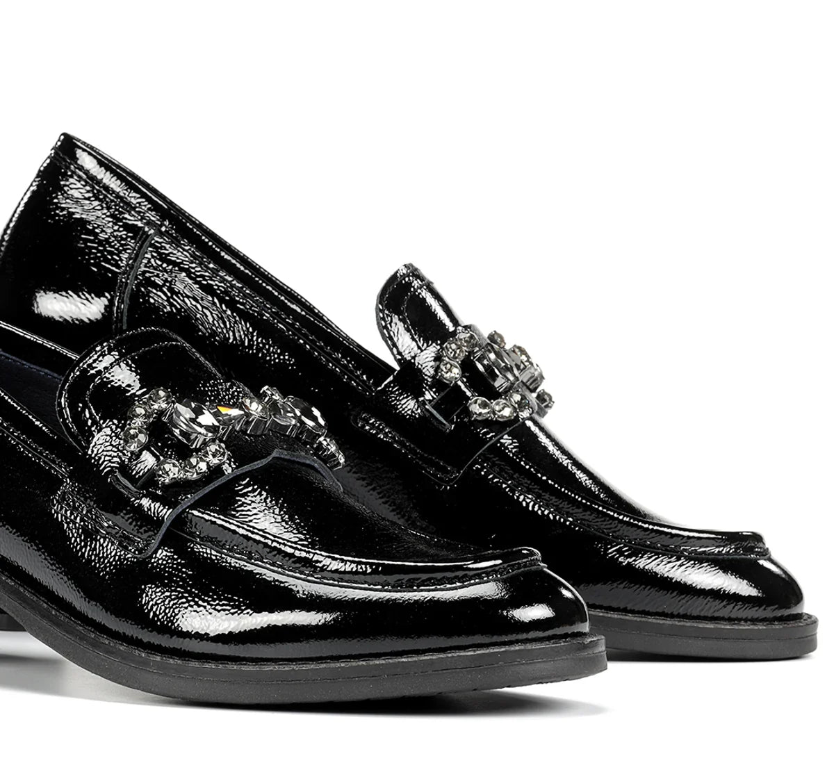 DORKING HARVARD NERO - Women Loafers - Collective Shoes 