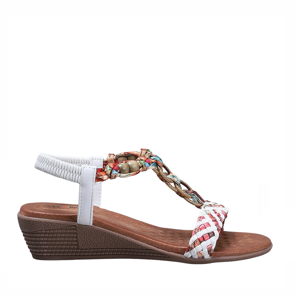 CC RESORTS URSA WHITE Women Sandals - Zeke Collection NZ