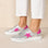 ALFIE & EVIE VALDO SILVER FUCHSIA Women Sneakers - Zeke Collection NZ