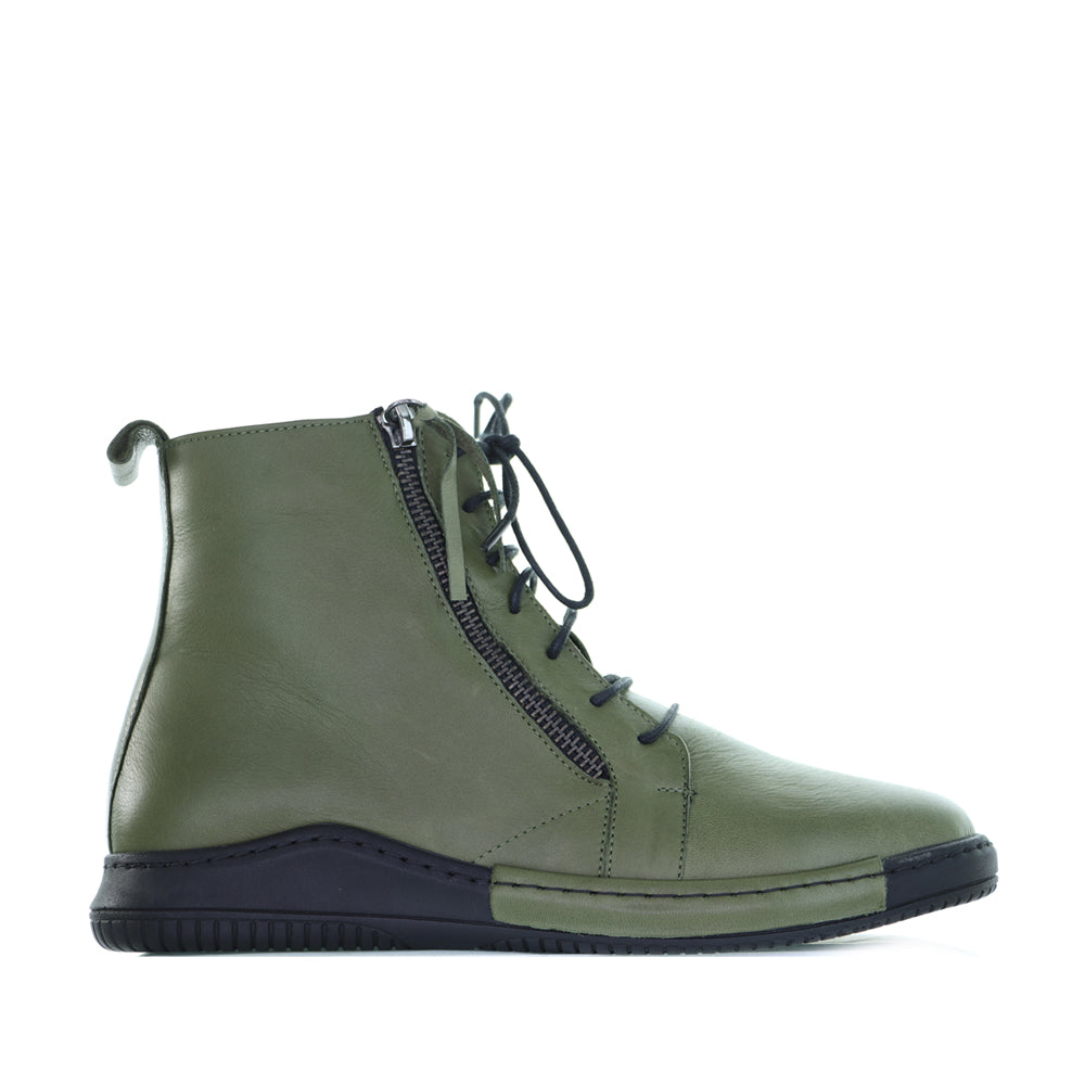 LE SANSA VINO OLIVE Women Boots - Zeke Collection NZ
