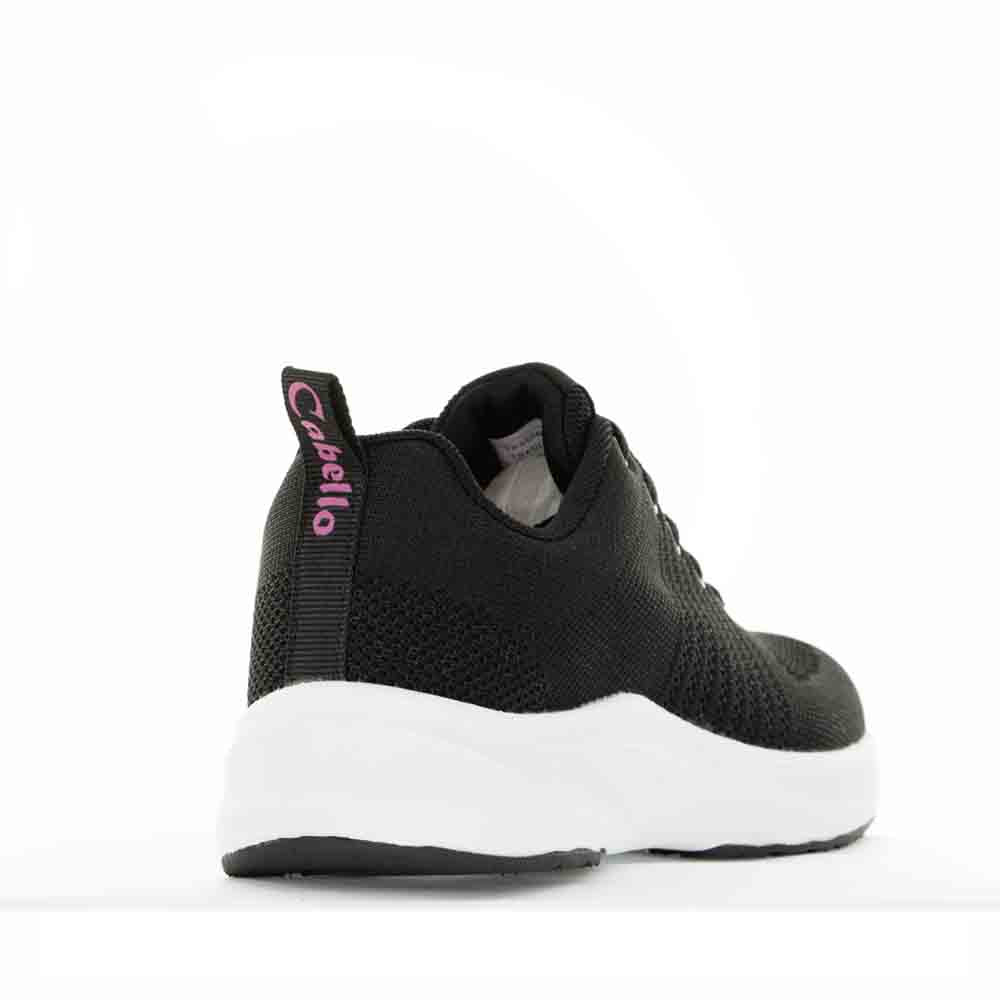 CABELLO WALKER BLACK WHITE SOLE - Zeke Collection