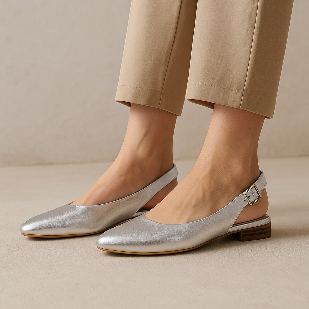 NAKED ARCHES ZODIAC SILVER Women Sandals - Zeke Collection NZ