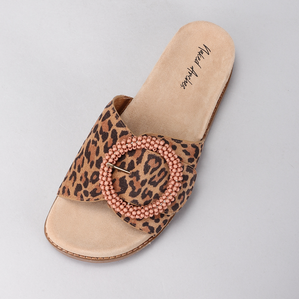 NAKED ARCHES ZOYA LEO PRINT Women Slip-ons - Zeke Collection NZ