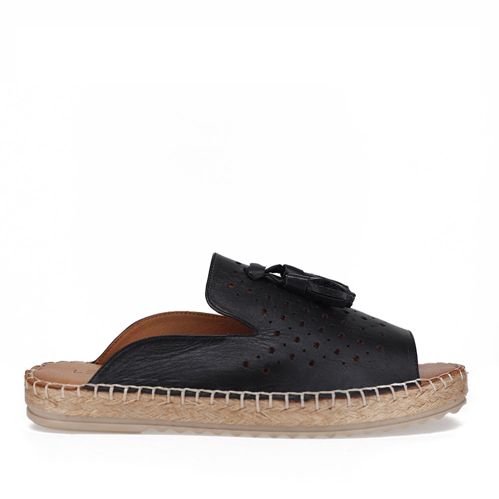 LESANSA DOLONDA BLACK Women Slip-ons - Zeke Collection NZ