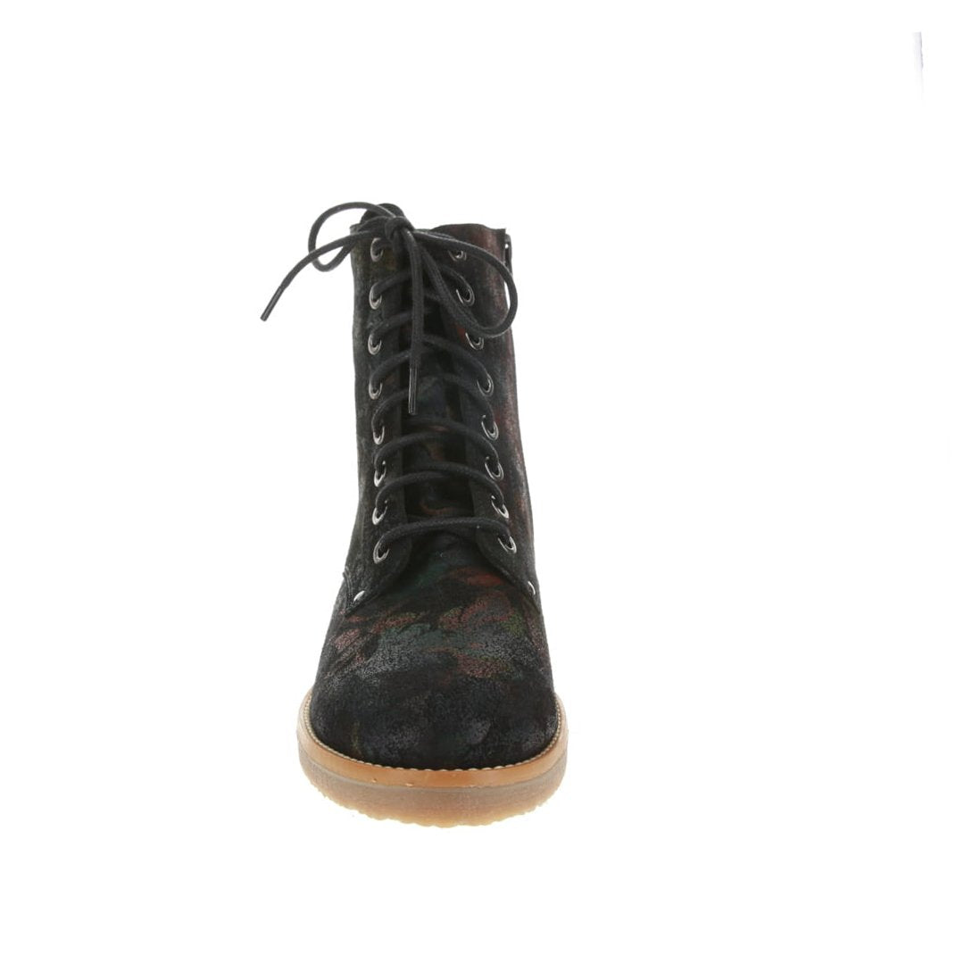 LE SANSA BESTY BLACK FLOWER PRINT - Zeke Collection