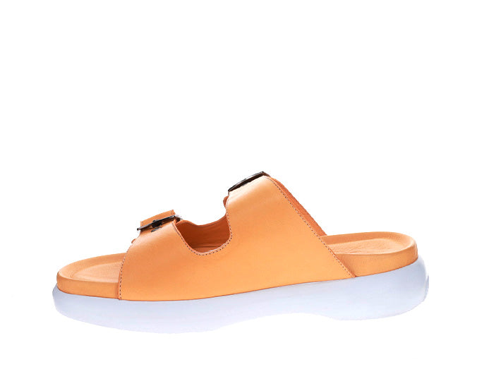 LE SANSA Lesansa Burma Mustard casuals shoes with beige and brown tones, comfortable slip-on design for everyday wear.