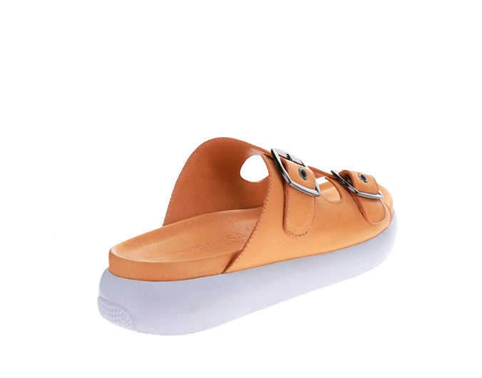 LE SANSA Lesansa Burma Mustard casual footwear with beige and brown tones, stylish and comfortable for everyday wear.