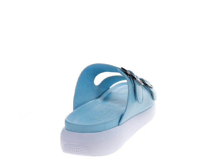 LE SANSA Burma Baby Blue casual shoes by LE SANSA, featuring a soft blue fabric upper and comfortable design.