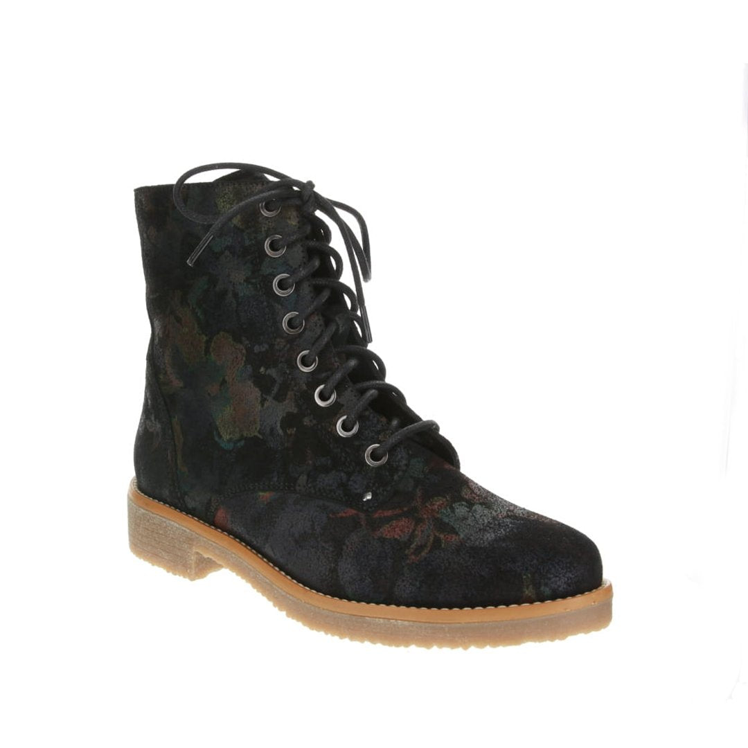 LE SANSA BESTY BLACK FLOWER PRINT - Zeke Collection