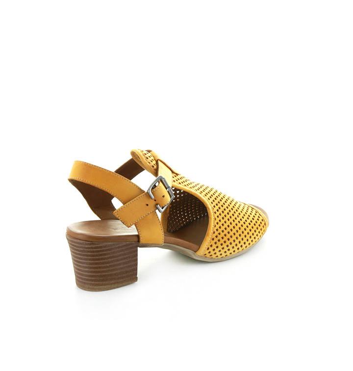 LE SANSA LYRA MUSTARD Women Sandals - Zeke Collection
